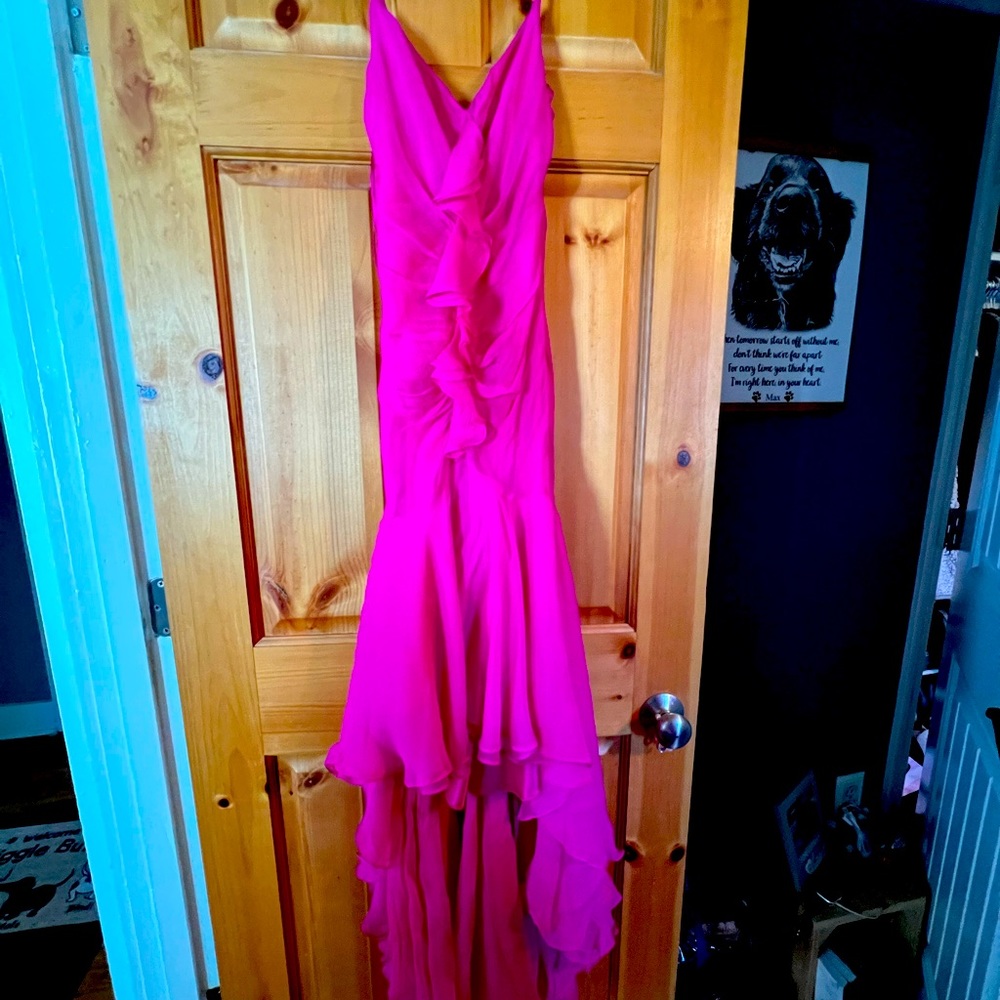 BCBG hi-lo dress